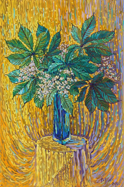 le castagne-120x80 olio su tela-2016.